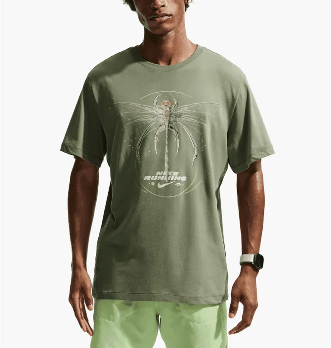 Футболка чоловіча Nike Dri-Fit Iykyk Olive IH4418-328