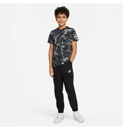 Футболка детская Nike T-Shirt Camo/Grey DQ3857-010