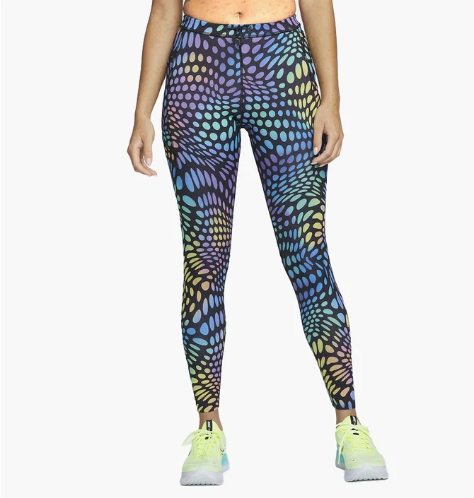 Легінси жіночі Nike Womens Mid-Rise Running Leggings Multi Dm7555-010