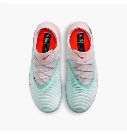 Бутси дитячі Nike Phantom 6 Low Pro Nu2 Turquoise/Grey IB2463-300
