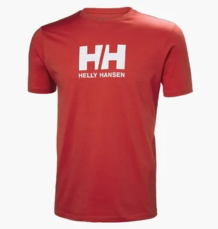 Футболка мужская Helly Hansen Logo T-Shirt Red 33979-163