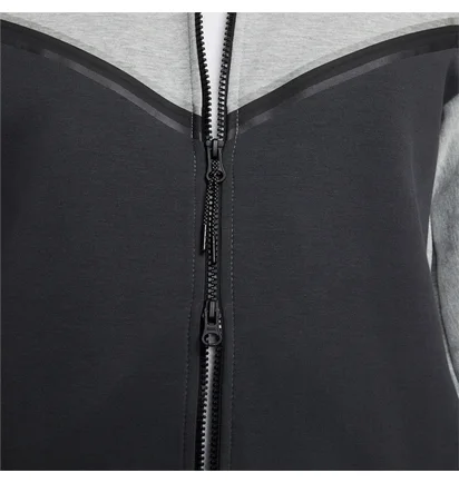Толстовка чоловіча Nike Sportswear Tech Fleece Full-Zip Hoodie Grey DV0537-063