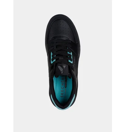 Кроссовки женские Skechers Uno Court - Courted Style Black 177710-BKTQ