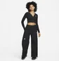 Топ жіночий Nike Nsw Ls Top Rib Sw Black FJ5220-010