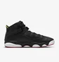Кроссовки мужские Air Jordan 6 Rings Czarne Black 322992-063