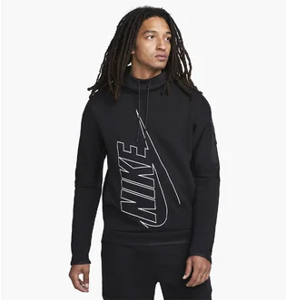 Худи мужское Nike Tch Flc Gx Po Black Dx0577-010
