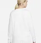 Свитшот женский Nike Sportswear Club Fleece Crewneck Sweatshirt White Dq5473-100