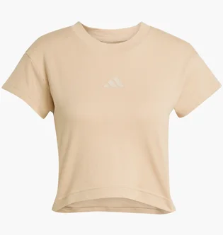 Футболка жіноча Adidas Future Icons Small Logo Beige JX0451