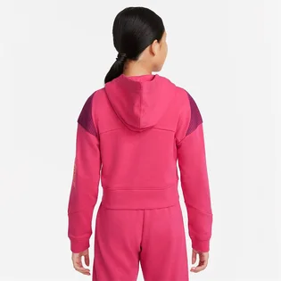 Кофта дитяча Nike Air Big Kids (Girls) French Terry Full-Zip Hoodie Pink DM8386-666