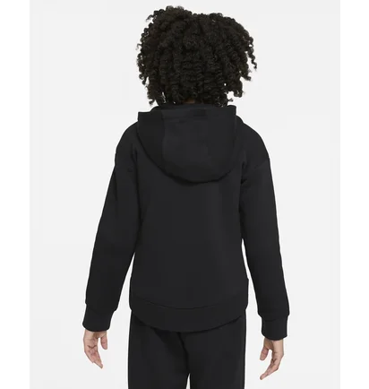 Толстовка дитяча Nike G Nsw Club Flc Fz Hoodie Lbr Black DC7118-010