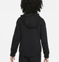 Толстовка дитяча Nike G Nsw Club Flc Fz Hoodie Lbr Black DC7118-010