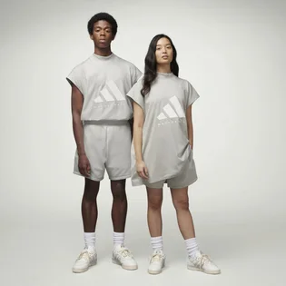 Майка унисекс Adidas Basketball Sleeveless Tee Grey Ia3445