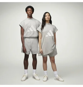 Майка унисекс Adidas Basketball Sleeveless Tee Grey Ia3445