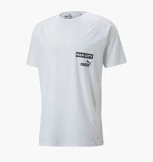 Футболка чоловіча Puma Manchester City Fc 22/23 Casuals Tee White 76773217