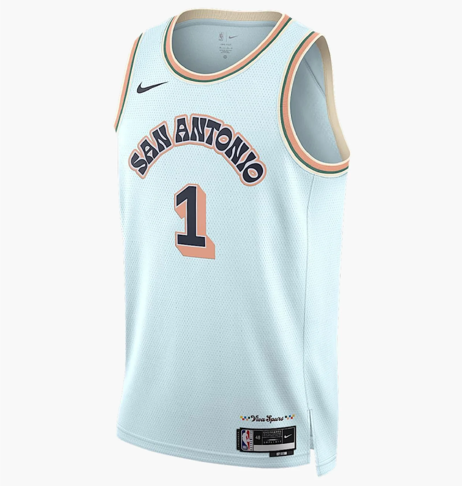 ᐉ Майка мужская Nike Nba San Antonio Spurs Victor Wembanyama City