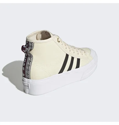Кеди жіночі Adidas Nizza Platform Mid W Beige H00641
