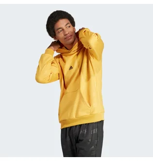 Худи мужское Adidas Embossed Polar Fleece Yellow IJ6429