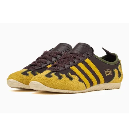 Кросівки чоловічі Adidas X Brain Dead Japan Lo Brown/Yellow JQ6789