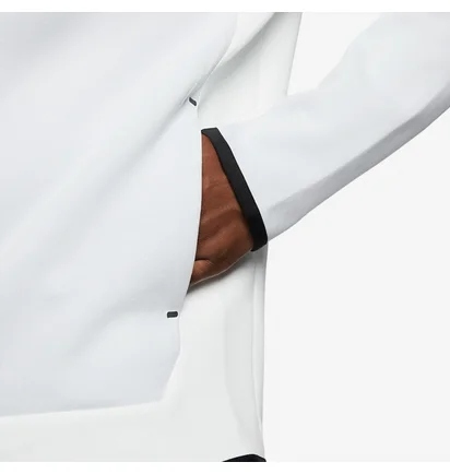 Толстовка чоловіча Nike Sportswear Tech Fleece Full-Zip Hoodie White DV0537-121