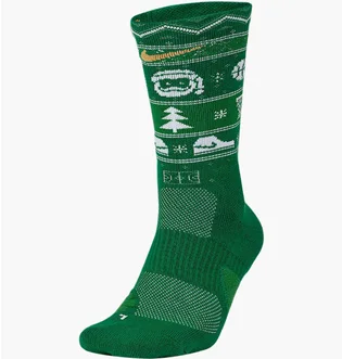 Носки Nike Elite Christmas Green (1 пара) SX7866-312