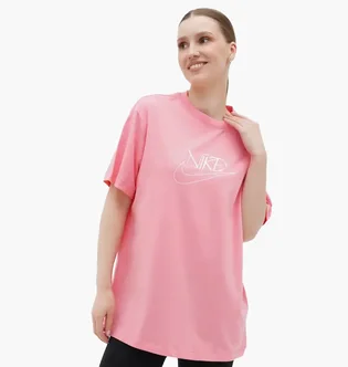 Футболка жіноча Nike Nsw Tee Oc 2 Bf Pink FB8203-611