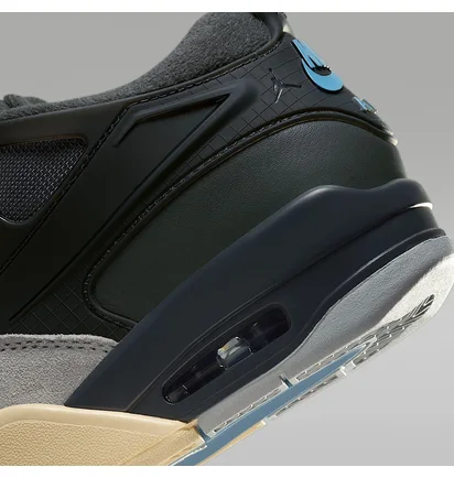 Кросівки дитячі Air Jordan 4Rm Black/Grey FQ7938-002