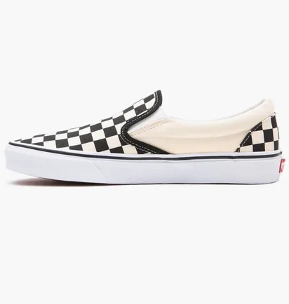 Кеды унисекс Vans Classic Slip-On Beige/Black VN000EYEBWW1M