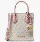 Сумка женская Michael Kors Mercer Extra-Small Logo And Leather Crossbody Bag Beige 35T1GM9C0I-PWD-BLSH-MLT-20385