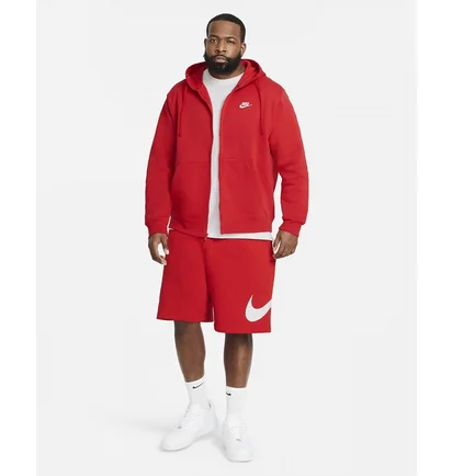 Толстовка чоловіча Nike Mens Full-Zip Hoodie Red Bv2645-657