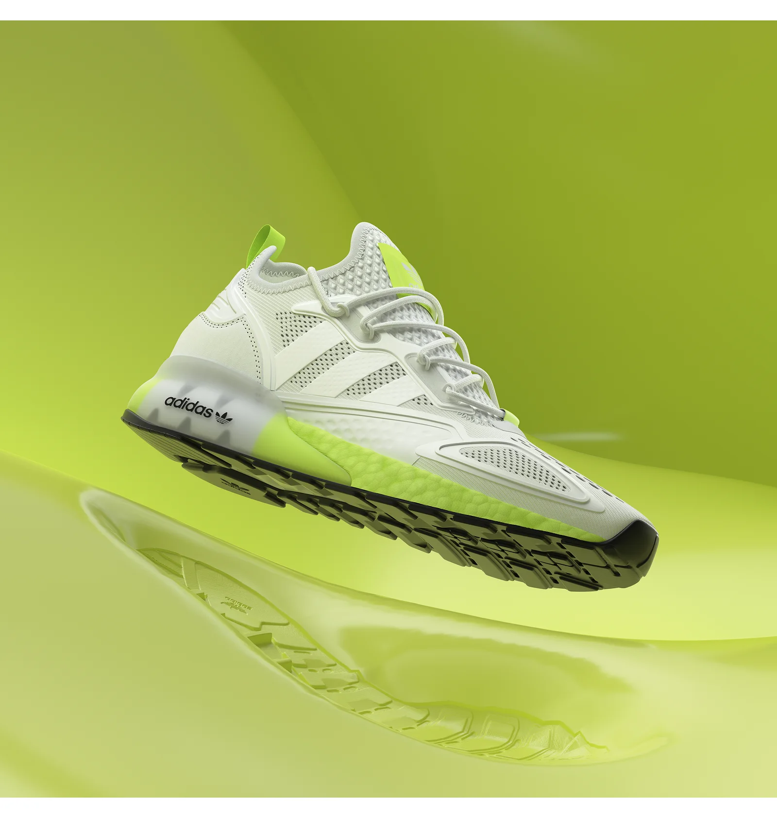 ᐉ Кросівки чоловічі Adidas Zx 2K Boost Grey FW0480 - придбати в