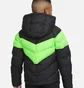 Пуховик дитячий Nike U NSW SYNTHETIC FILL JACKET Black/Green CU9157-016