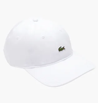 Кепка унісекс Lacoste Organic Cotton Twill Cap White RK0491001
