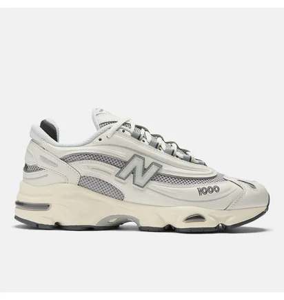 Кросівки унісекс New Balance 1000 White/Grey M1000MEW