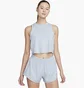 Топ жіночий Nike One Classic Dri-Fit Cropped Tank Top Light Blue FN2845-440