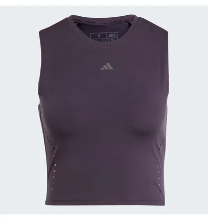 Топ женский Adidas Hiit Crop Heat.Rdy Tank Top Violet IQ1763
