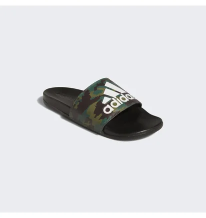 Тапочки унисекс Adidas Adilette Comfort Slides Camo/Green Gw9647