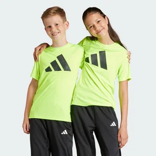Футболка детская Adidas Train Essentials Aeroready Logo Regular-Fit Green IJ9567