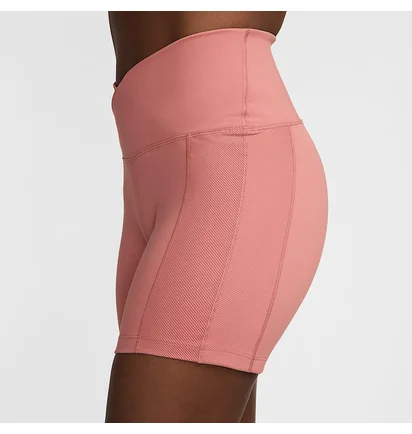 Шорты женские Nike Dri-Fit One Hr 5In Wrap Peach FV7830-634