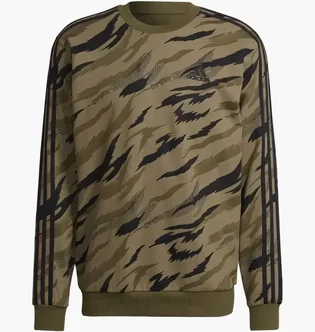 Свитшот мужской Adidas M Camo Swt Olive HE1875