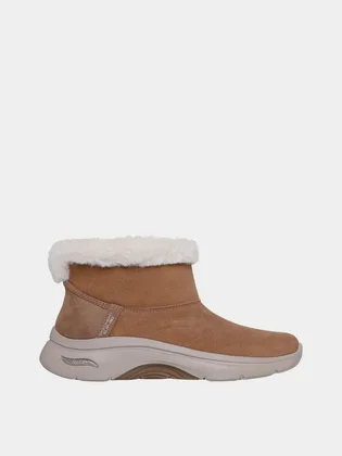 Ботинки женские Skechers Go Walk Arch Fit Brown 144569-CSNT