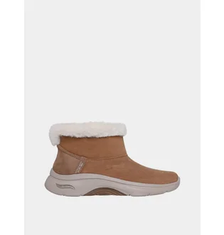 Ботинки женские Skechers Go Walk Arch Fit Brown 144569-CSNT