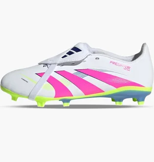 Бутсы унисекс Adidas Predator League L Fg White/Pink ID1320