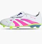 Бутсы унисекс Adidas Predator League L Fg White/Pink ID1320
