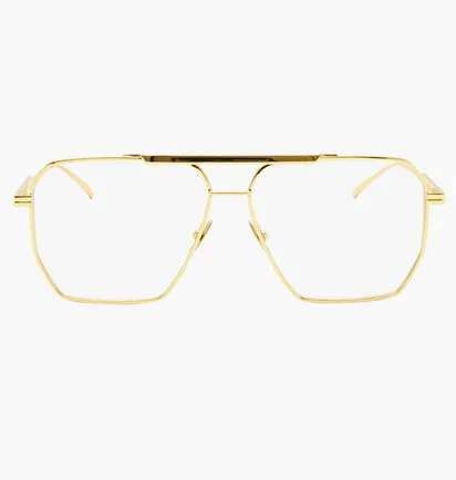 Солнцезащитные очки Bottega Veneta Gold BV1012S-009-60