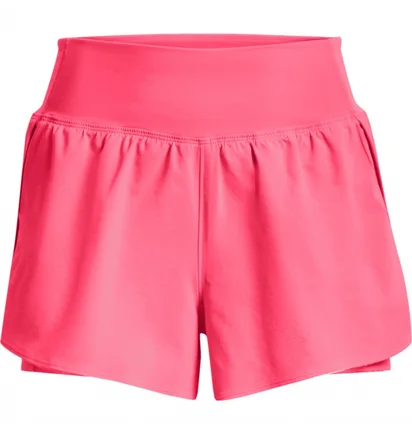 Шорты женские Under Armour Flex Woven 2 In 1 Training Shorts Pink 1376936-683