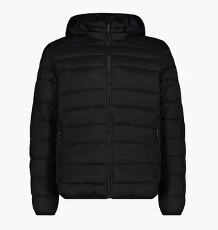 Куртка мужская CMP Snaps Hood 3M Thinsulat Black 34K2787-U901