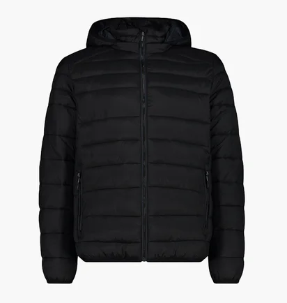 Куртка мужская CMP Snaps Hood 3M Thinsulat Black 34K2787-U901