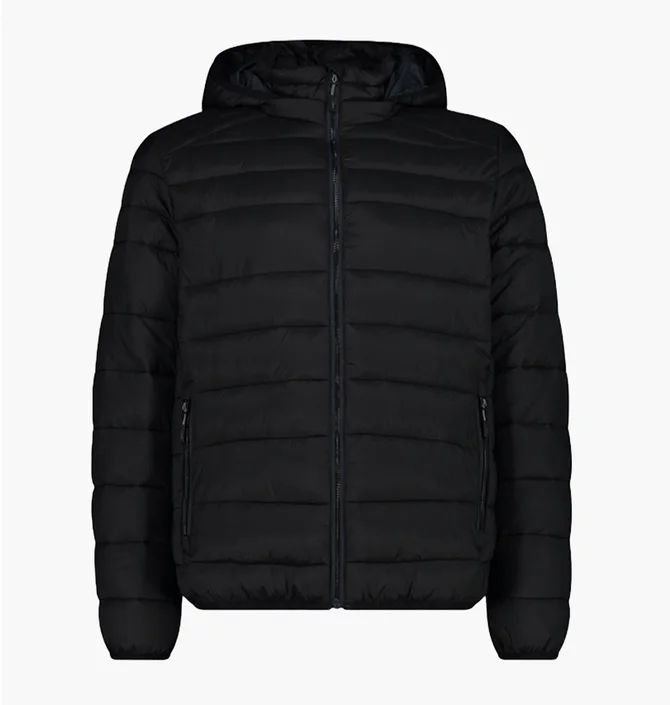 Куртка мужская CMP Snaps Hood 3M Thinsulat Black 34K2787-U901