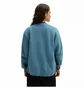 Свитшот мужской Vans Sidestripe Block Crew Black/Blue VN0007FWCCB
