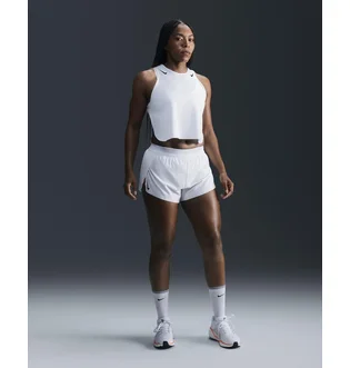Шорты женские Nike Aeroswift Dri-Fit Adv Mid-Rise Brief-Lined 3 Running Shorts White FN2328-100